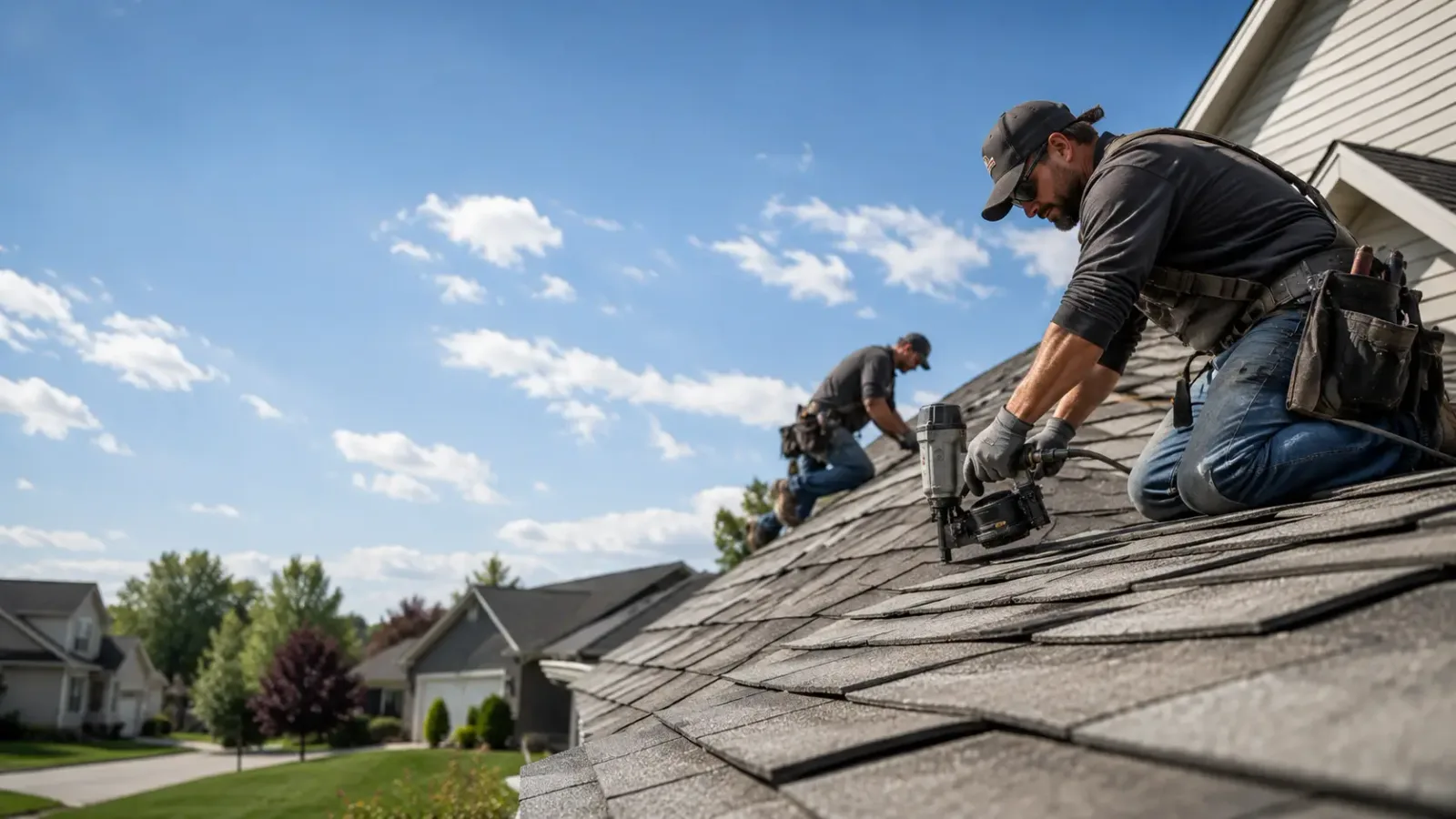 Storm Damage Roof Repair in Badger, CA near me